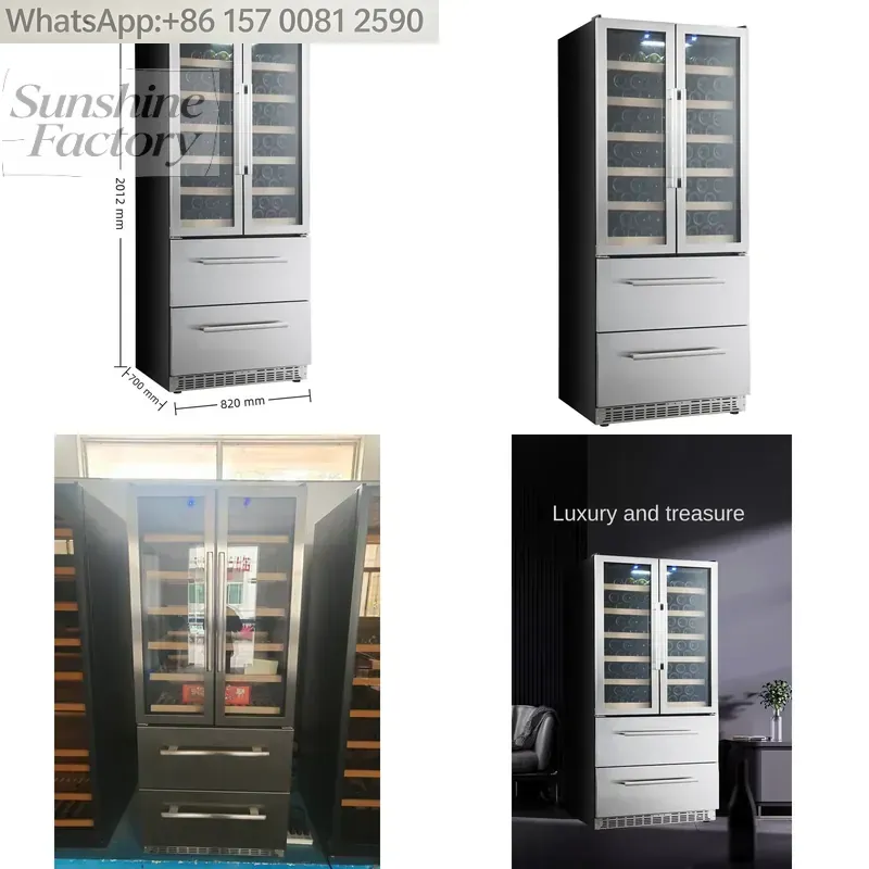 Wine Beer Dual Zone - NE-362 Ticari Ev Tipi Sabit Sıcaklıklı